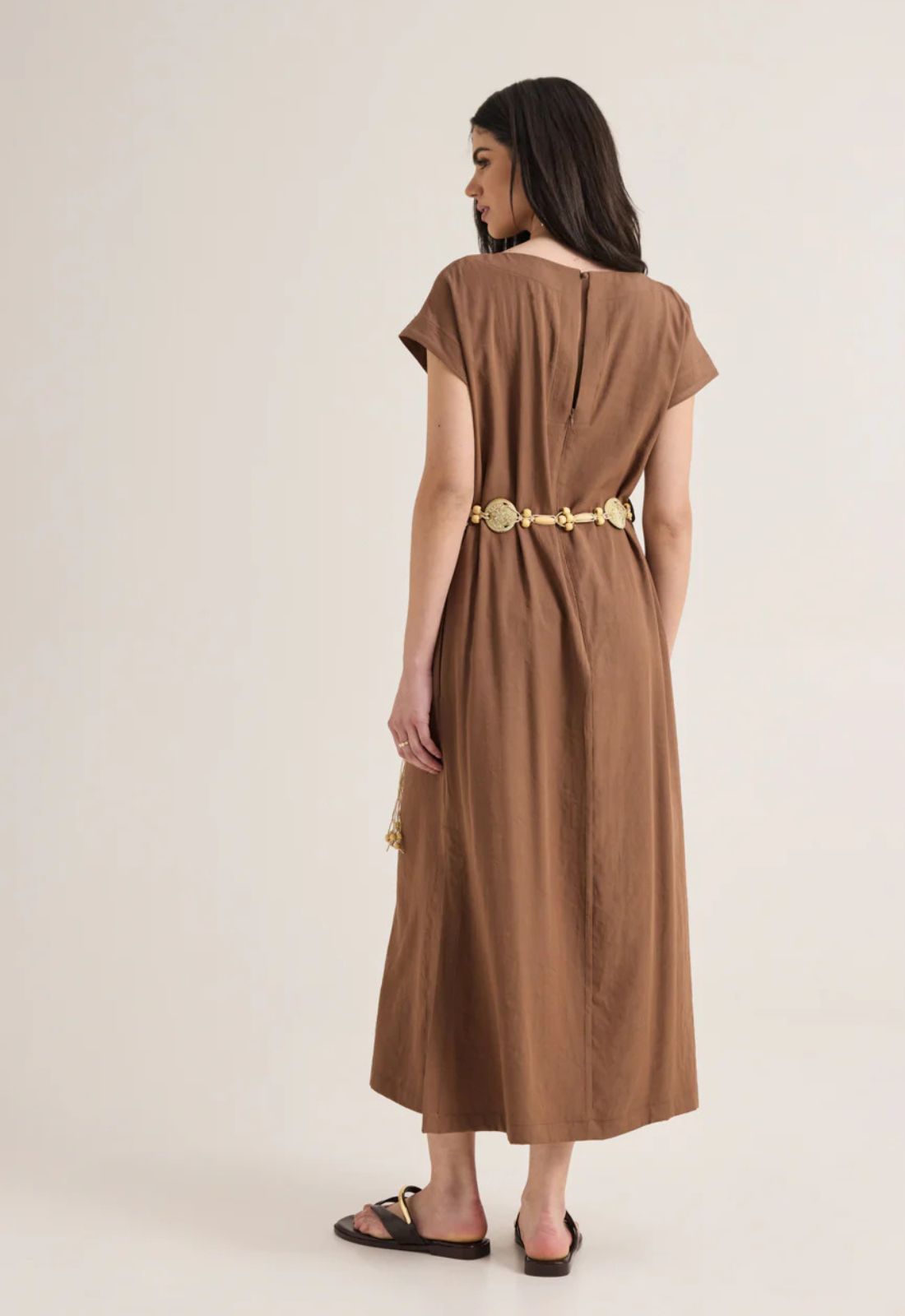 ΦΟΡΕΜΑ BOHO SHIC ME ETHNIC ΖΩΝΗ - ΚΑΦΕ