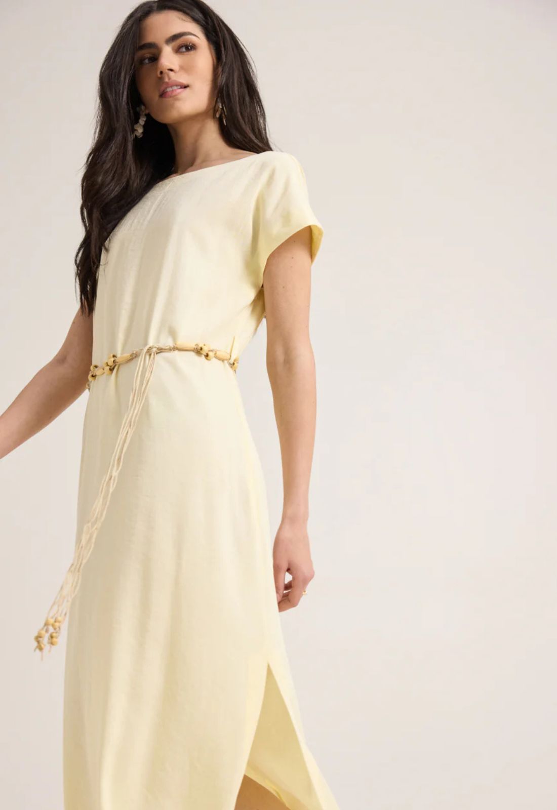 ΦΟΡΕΜΑ BOHO SHIC ME ETHNIC ΖΩΝΗ - BUTTER