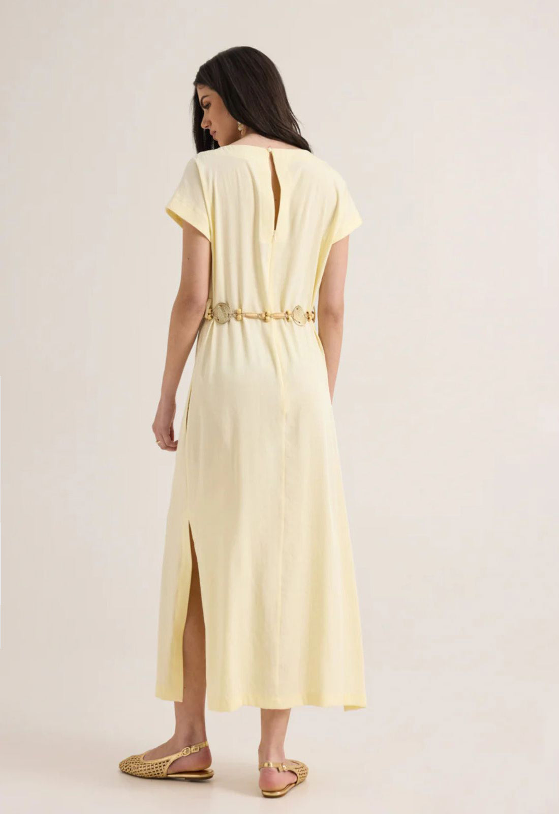 ΦΟΡΕΜΑ BOHO SHIC ME ETHNIC ΖΩΝΗ - BUTTER