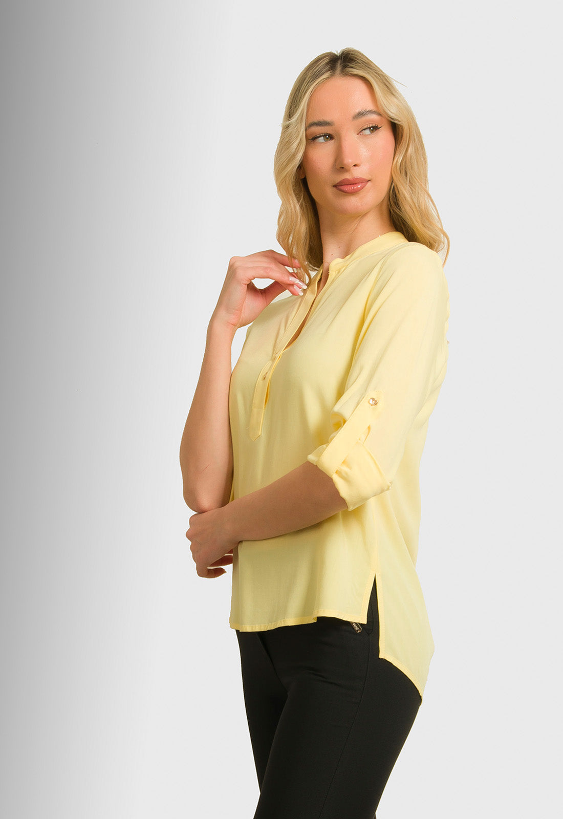 ΜΠΛΟΥΖΑ LOOK SHIRT-ΚΙΤΡΙΝΗ