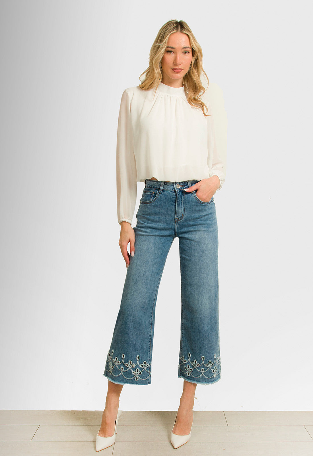 ΜΠΛΟΥΖΑ ΚΟΝΤΗ ΖΟΡΖΕΤΑ - ΛΕΥΚΗ