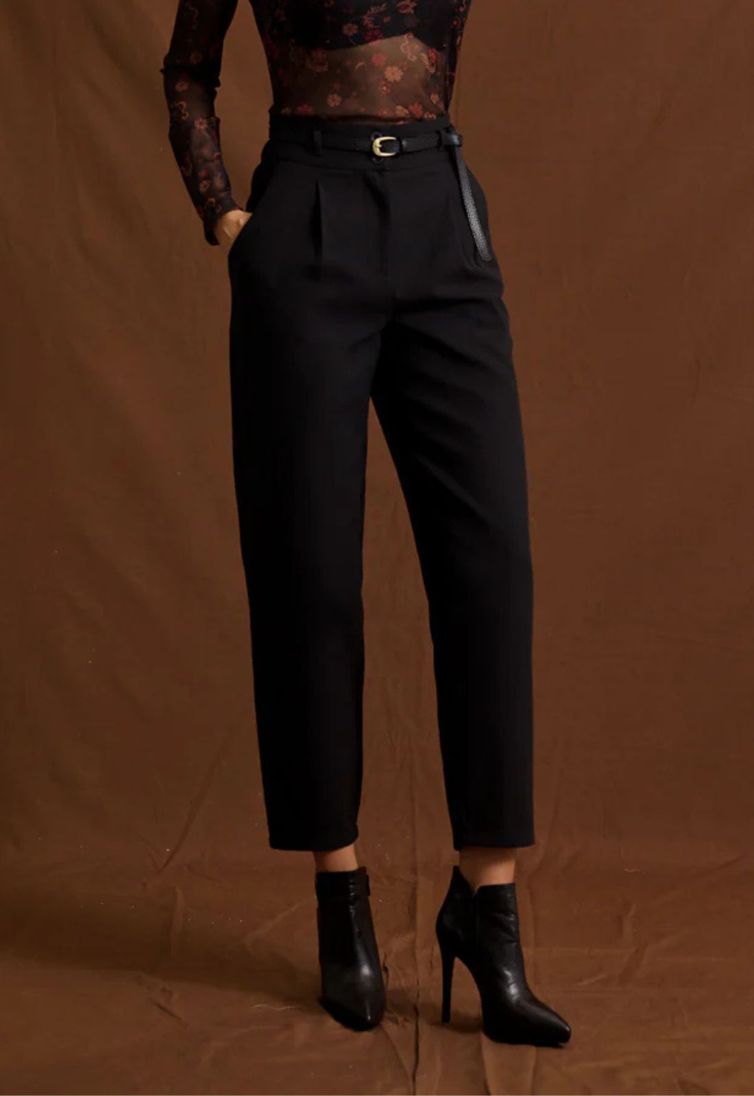 ΠΑΝΤΕΛΟΝΙ ΨΗΛΟΜΕΣΟ ΜΕ ΠΙΕΤΕΣ & ΖΩΝΗ-ΜΑΥΡΟ