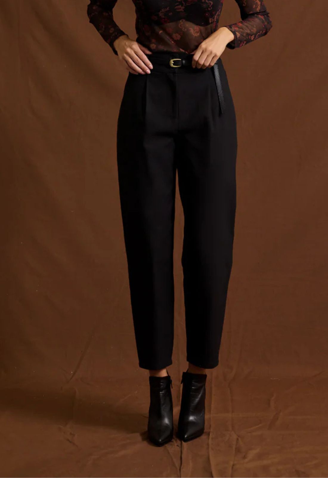 ΠΑΝΤΕΛΟΝΙ ΨΗΛΟΜΕΣΟ ΜΕ ΠΙΕΤΕΣ & ΖΩΝΗ-ΜΑΥΡΟ