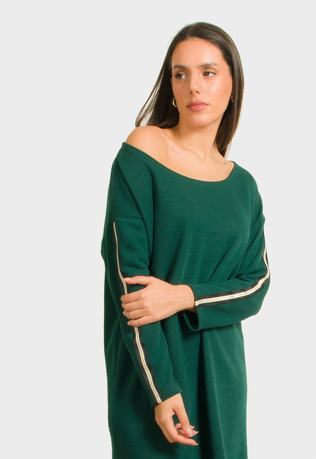 ΦΟΡΕΜΑ ΠΛΕΚΤΟ ΦΑΡΔΥ ΜΕ ΡΙΓΑ ΣΤΟ ΜΑΝΙΚΙ-ΠΡΑΣΙΝΟ