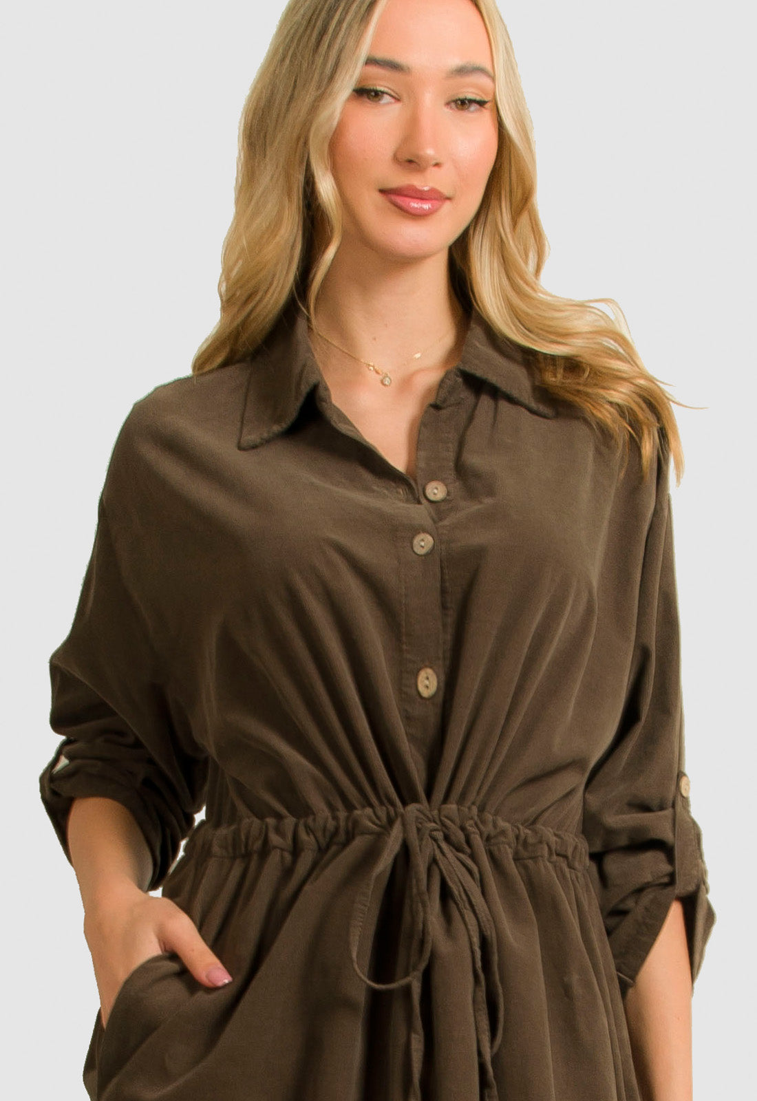 ΦΟΡΕΜΑ MIDI ΚΟΤΛΕ PLUS SIZE - ΚΑΦΕ