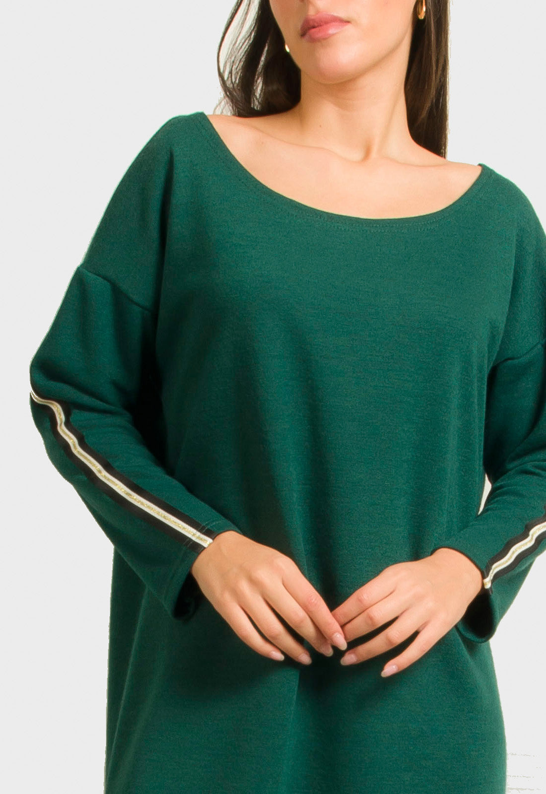 ΦΟΡΕΜΑ ΠΛΕΚΤΟ ΦΑΡΔΥ ΜΕ ΡΙΓΑ ΣΤΟ ΜΑΝΙΚΙ-ΠΡΑΣΙΝΟ