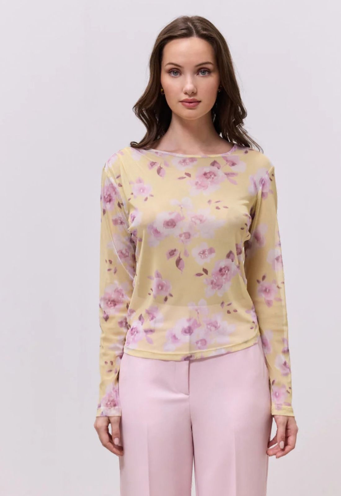 ΜΠΛΟΥΖΑ ΗΜΙΔΙΑΦΑΝΗ ΤΟΥΛΙ ΕΜΠΡΙΜΕ-ΚΙΤΡΙΝΗ