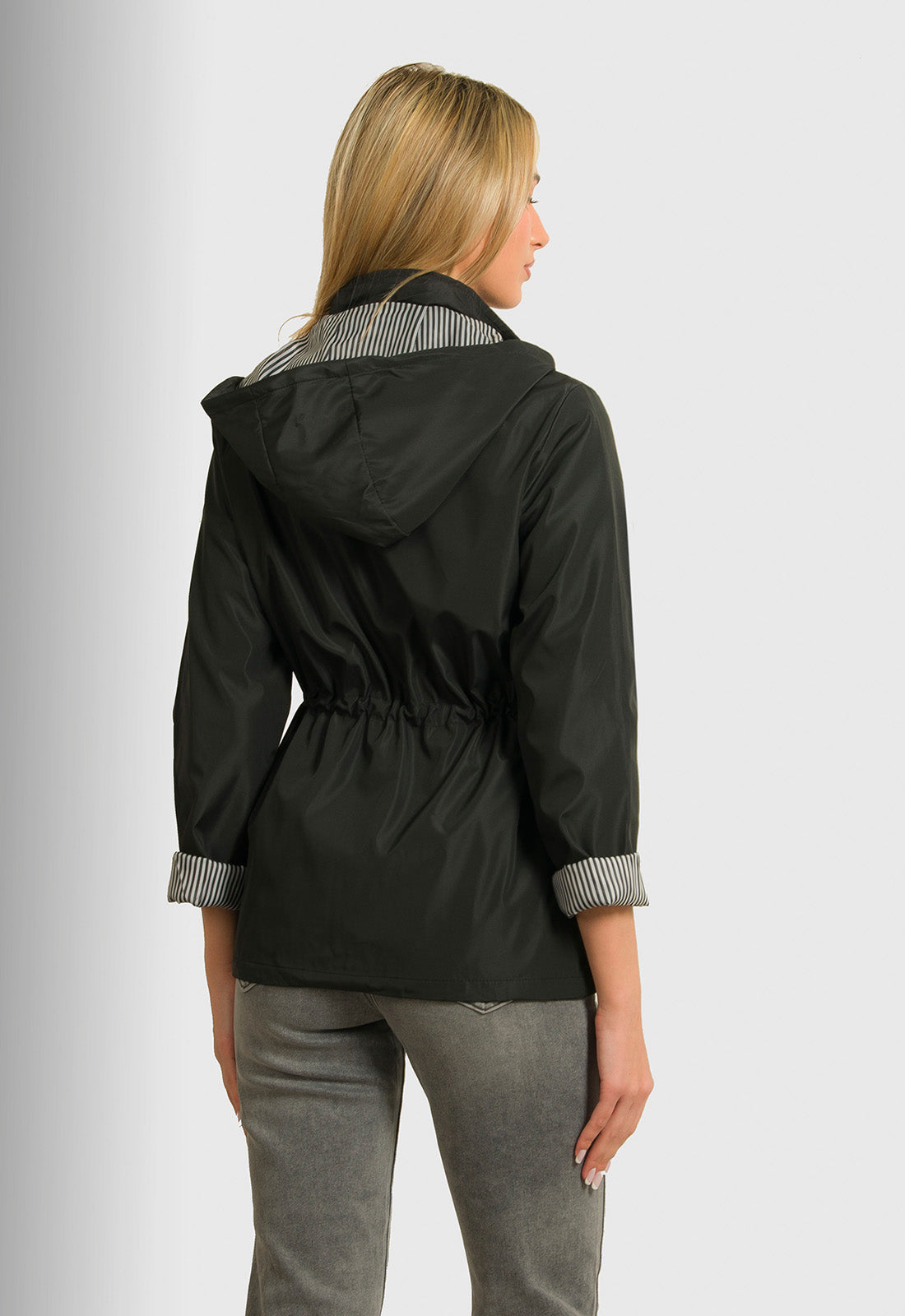 JACKET ΑΝΤΙΑΝΕΜΙΚΟ ΜΕ ΡΙΓΑ-ΜΑΥΡΟ