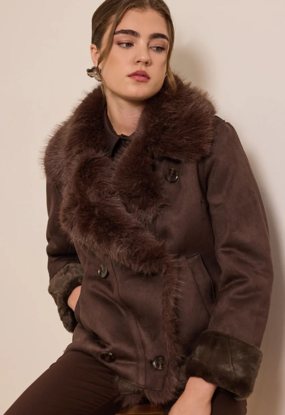 ΠΑΝΩΦΟΡΙ splendid ΚΑΣΤΟΡ ΜΕ ΓΟΥΝΑ-ΚΑΦΕ