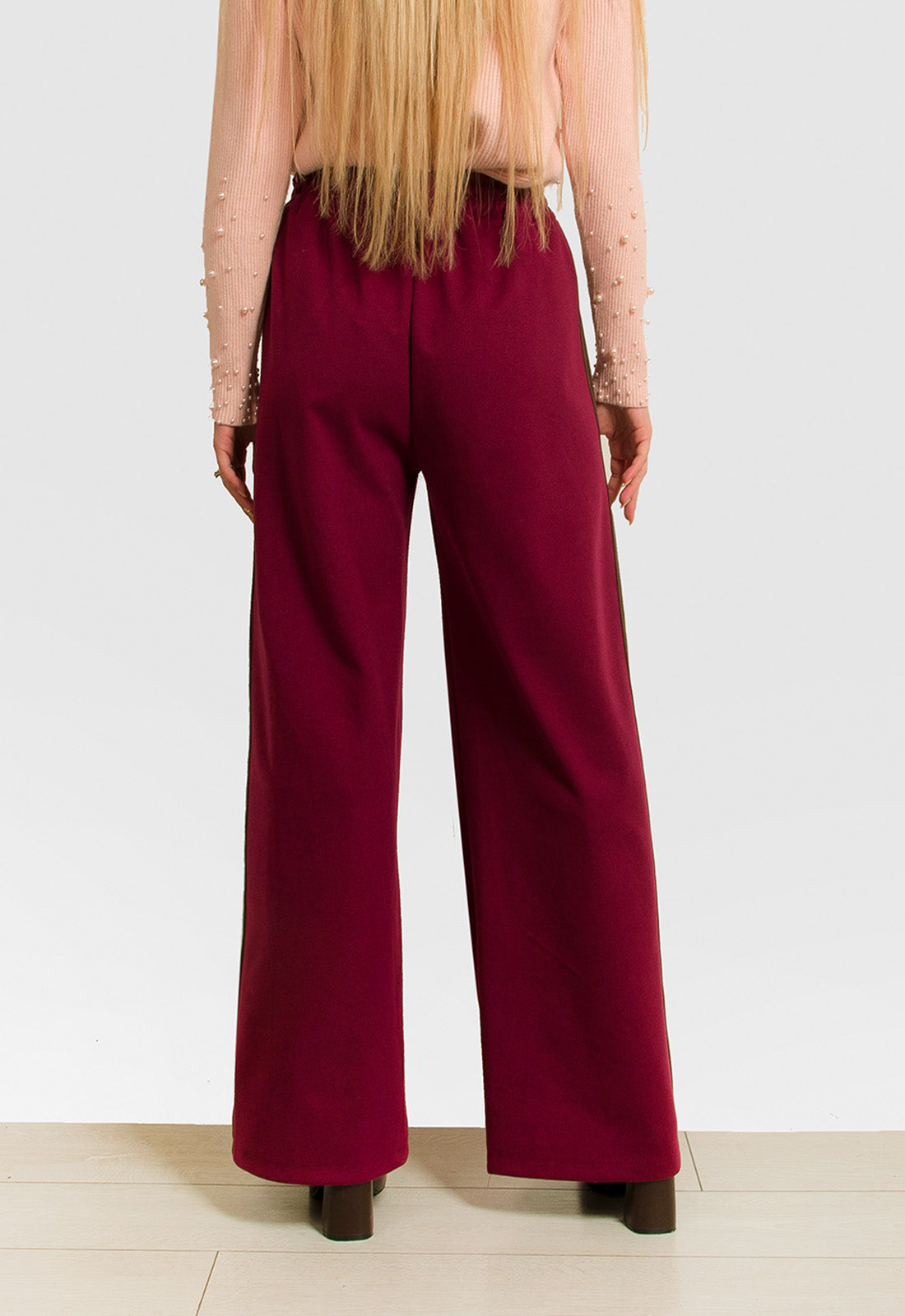 ΠΑΝΤΕΛΟΝΑ ΜΕ ΛΑΣΤΙΧΟ ΚΑΙ ΔΙΑΚΟΣΜΗΤΙΚΗ ΡΙΓΑ-ΜΠΟΡΝΤΟ