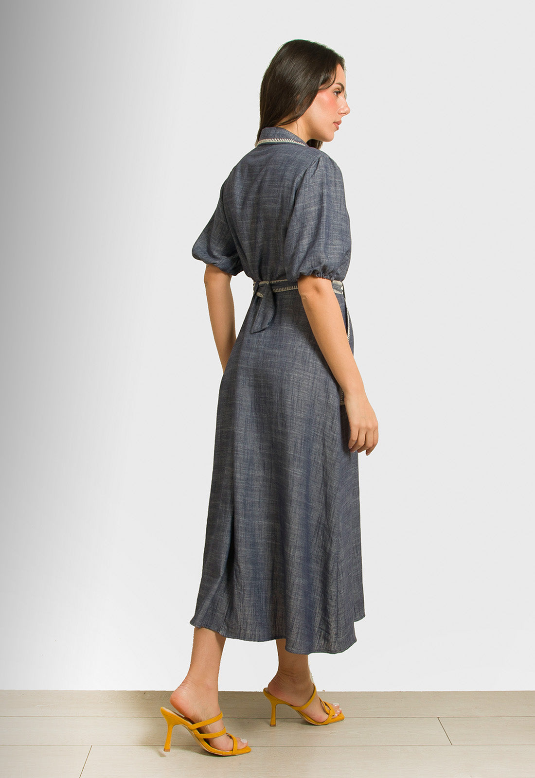 ΦΟΡΕΜΑ ΜΕ ΚΟΥΜΠΙΑ & ΖΩΝΗ ΤΥΠΟΥ ΤΖΙΝ-ΜΠΛΕ