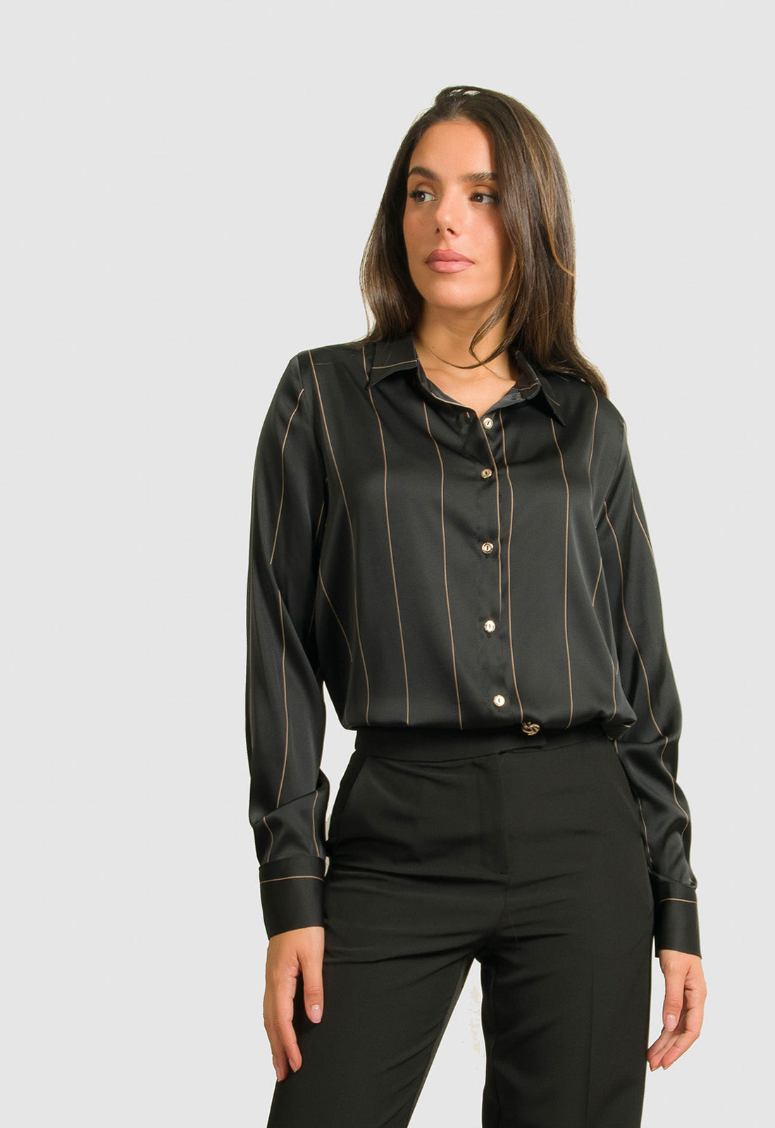 ΠΟΥΚΑΜΙΣΟ ΡΙΓΕ ΣΑΤΕΝ - ΜΑΥΡΟ