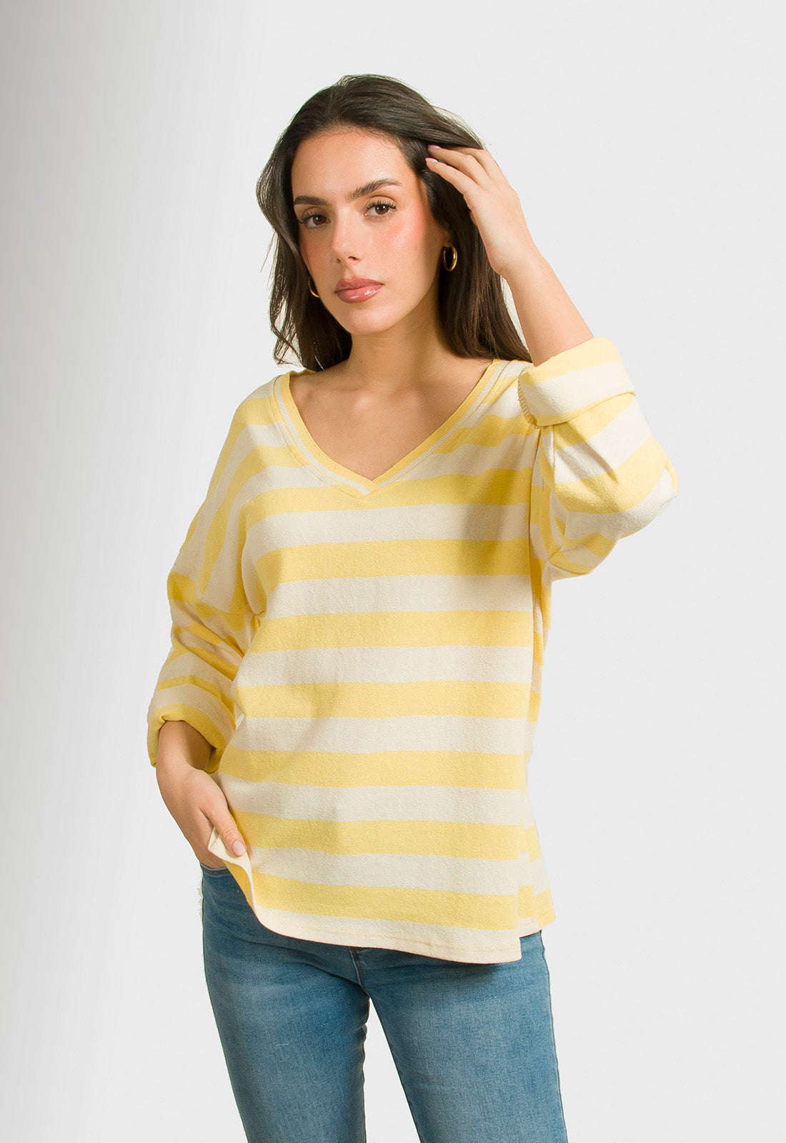 ΜΠΛΟΥΖΑ ΒΑΜΒΑΚΕΡΗ ΑΝΟΙΞΙΑΤΙΚΗ ΡΙΓΕ-LEMON