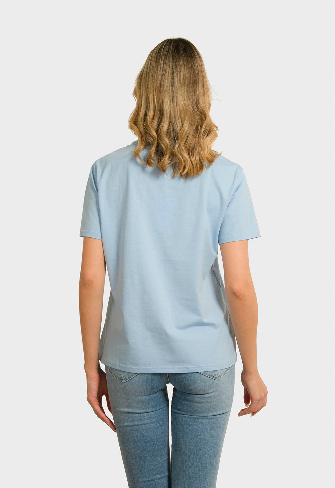 T-SHIRT ΒΑΜΒΑΚΕΡΟ ΜΕ ΣΤΑΜΠΑ - ΣΙΕΛ