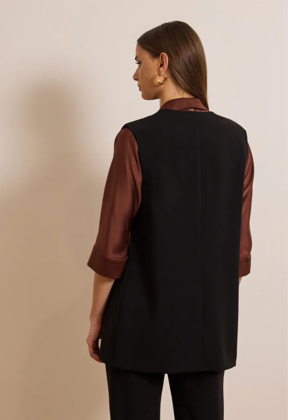 ΓΙΛΕΚΟ ΜΑΚΡΥ ΑΜΑΝΙΚΟ ΜΕ ΛΕΟΠΑΡ ΦΟΔΡΑ-ΜΑΥΡΟ