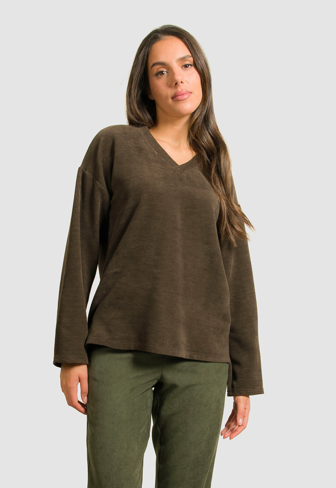 ΜΠΛΟΥΖΑ ΣΕΝΙΛ ΕΛΑΦΡΩΣ ΑΣΤΜΜΕΤΡΗ-ΚΑΦΕ