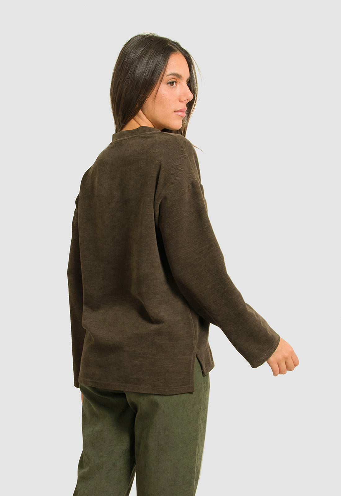 ΜΠΛΟΥΖΑ ΣΕΝΙΛ ΕΛΑΦΡΩΣ ΑΣΤΜΜΕΤΡΗ-ΚΑΦΕ