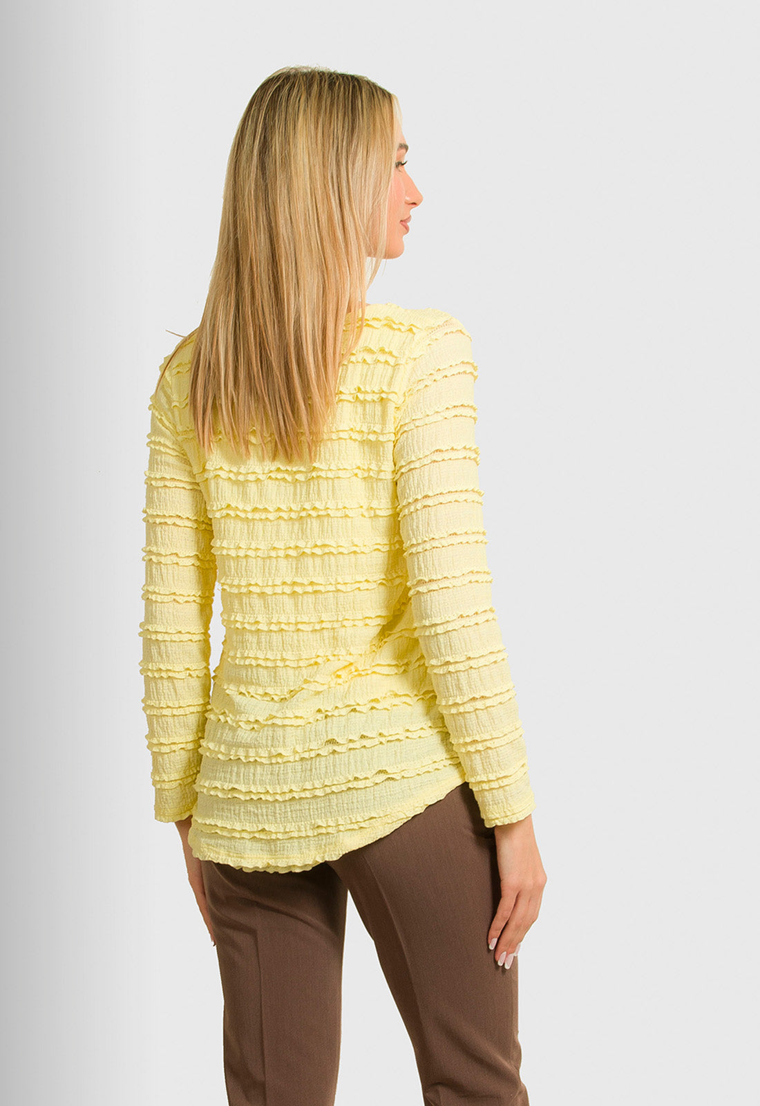 ΜΠΛΟΥΖΑ ΜΕ ΣΧΕΔΙΟ ΔΑΝΤΕΛΑ - ΚΙΤΡΙΝΗ