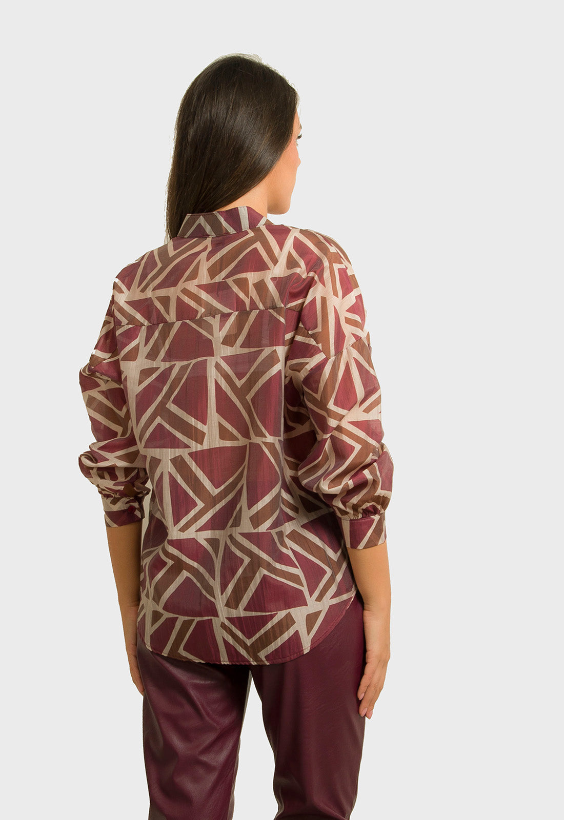 ΠΟΥΚΑΜΙΣΟ ΕΜΠΡΙΜΕ TENCEL- ΜΠΟΡΝΤΟ