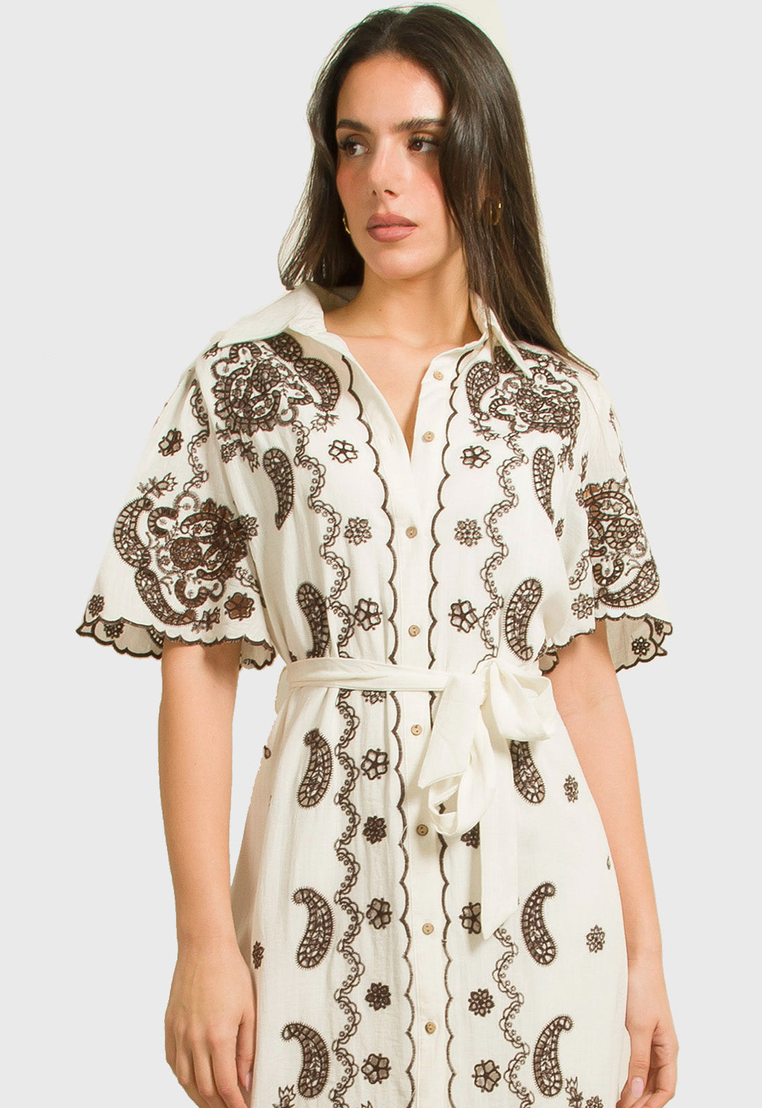 ΦΟΡΕΜΑ ΜΑΚΡΥ ΚΕΝΤΗΜΕΝΟ ΜΕ ΖΩΝΗ-ΕΚΡΟΥ