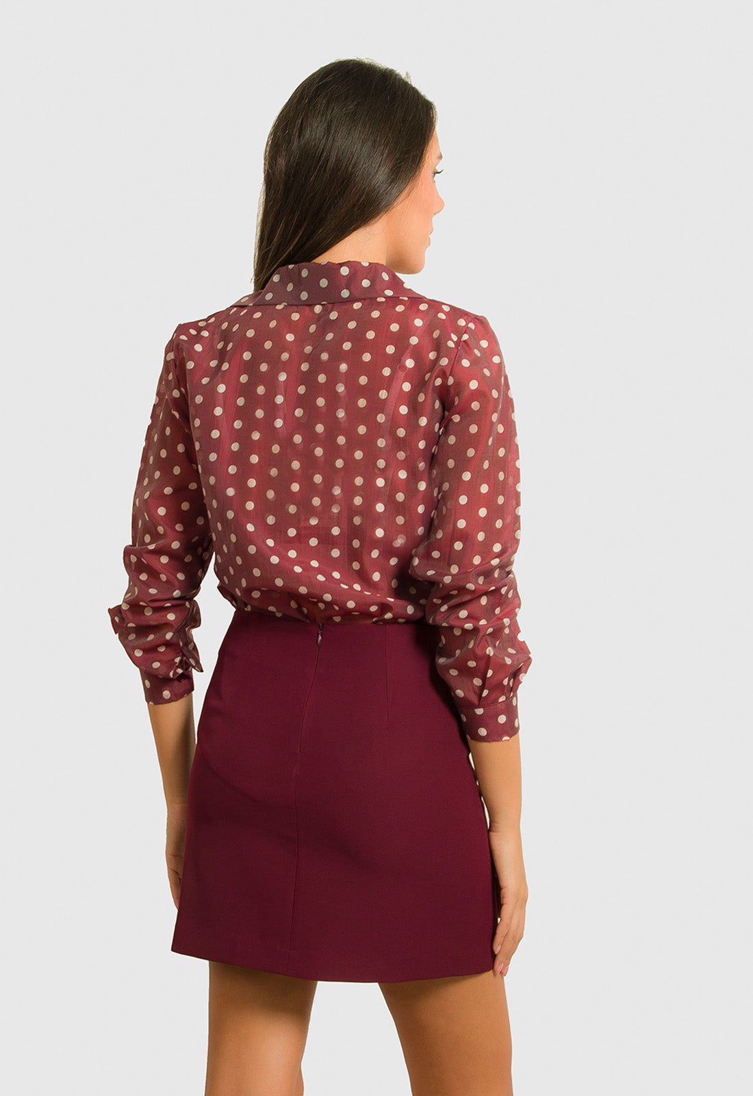 ΠΟΥΚΑΜΙΣΟ ΠΟΥΑ ΗΜΙΔΙΑΦΑΝΟ-ΜΠΟΡΝΤΟ