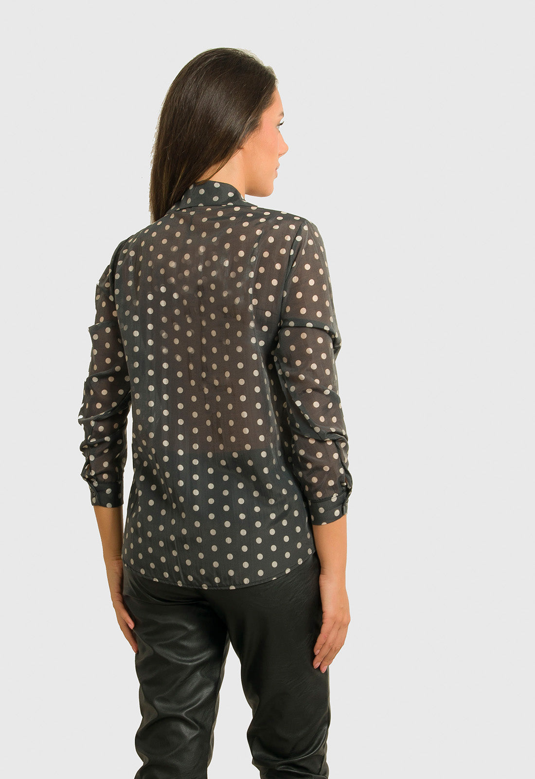 ΠΟΥΚΑΜΙΣΟ ΠΟΥΑ ΗΜΙΔΙΑΦΑΝΟ-ΜΑΥΡΟ