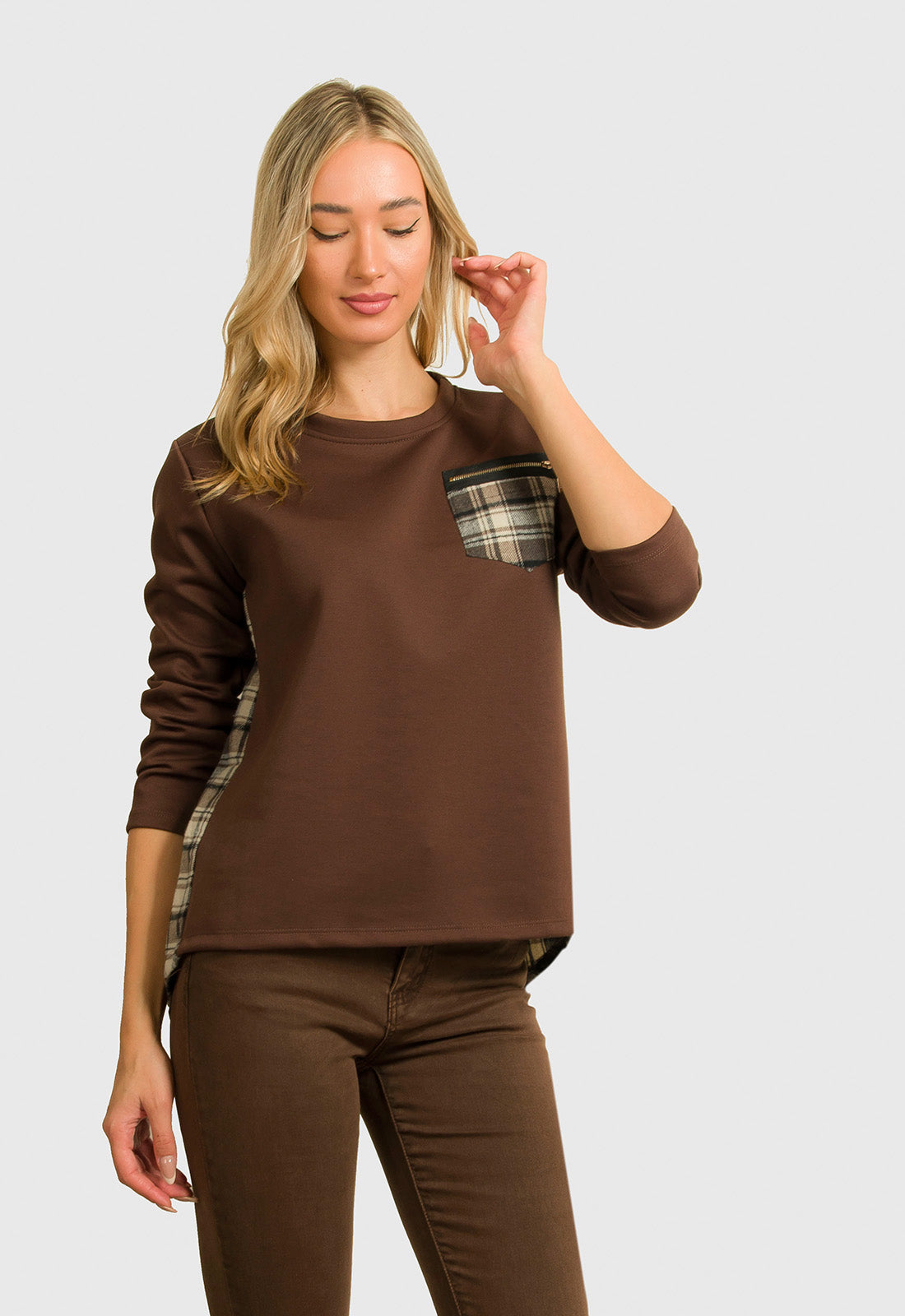 ΜΠΛΟΥΖΑ ΑΣΥΜΜΕΤΡΗ ΜΕ ΚΑΡΩ ΛΕΠΤΟΜΕΡΕΙΕΣ-ΚΑΦΕ