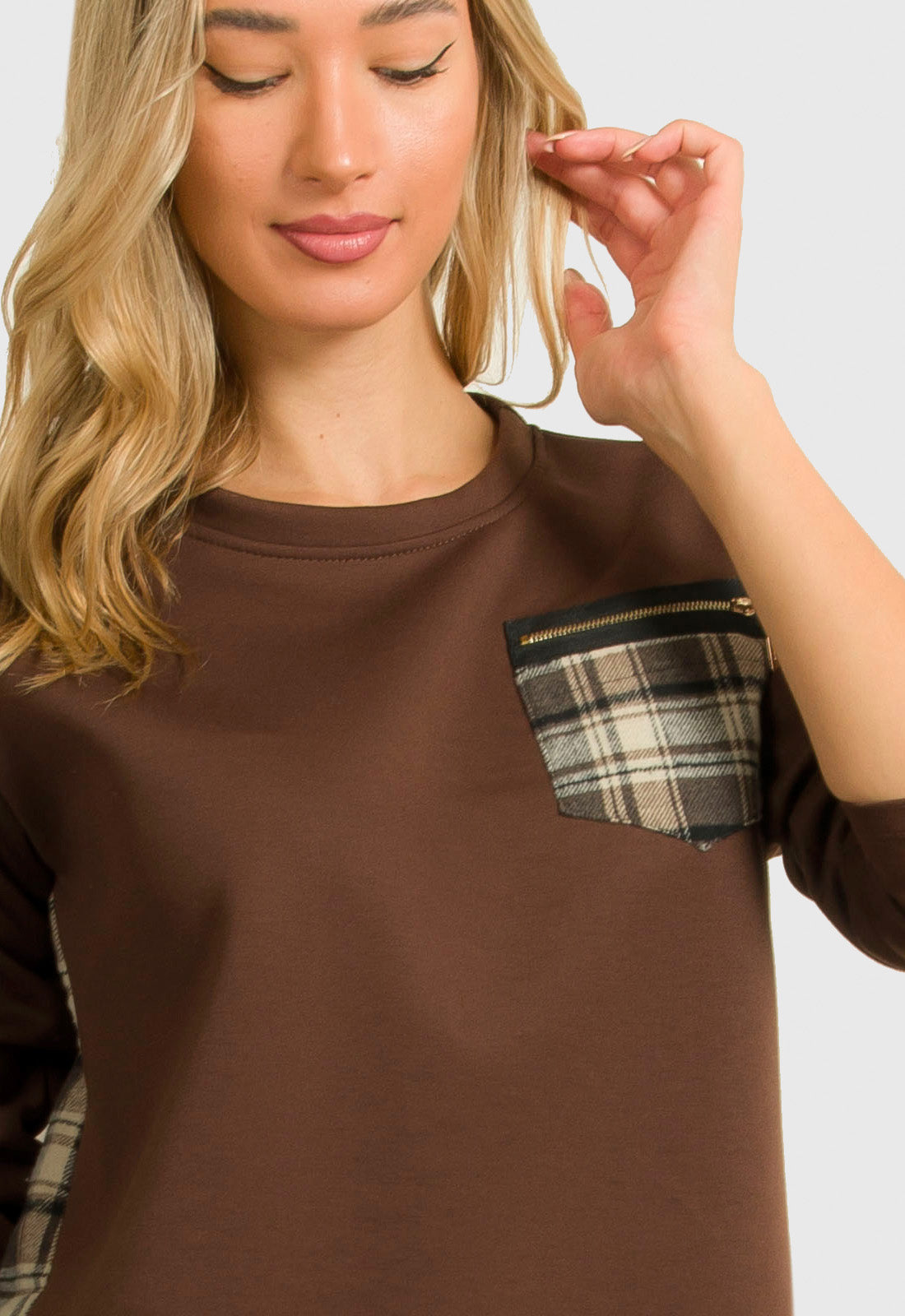 ΜΠΛΟΥΖΑ ΑΣΥΜΜΕΤΡΗ ΜΕ ΚΑΡΩ ΛΕΠΤΟΜΕΡΕΙΕΣ-ΚΑΦΕ