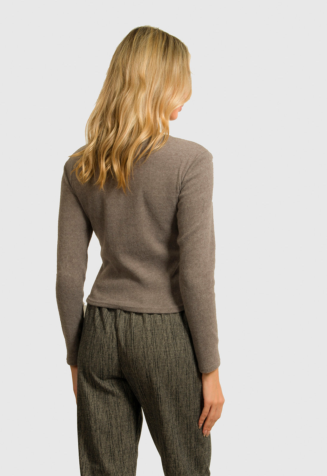 ΜΠΛΟΥΖΑ ΔΙΠΛΗ ΕΦΑΡΜΟΣΤΗ-ΠΟΥΡΟ