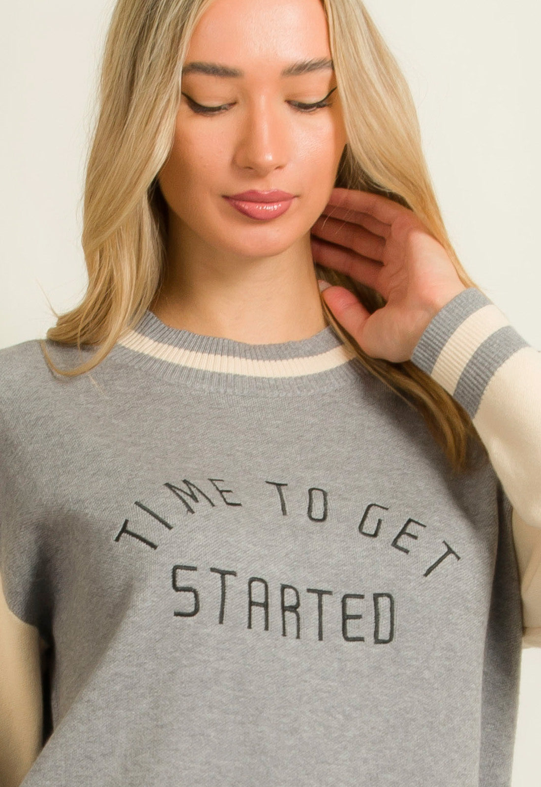 ΠΛΟΥΖΑ ΔΙΧΡΩΜΗ ΜΕ LOGO ΚΕΝΤΗΜΑ-ΓΚΡΙ