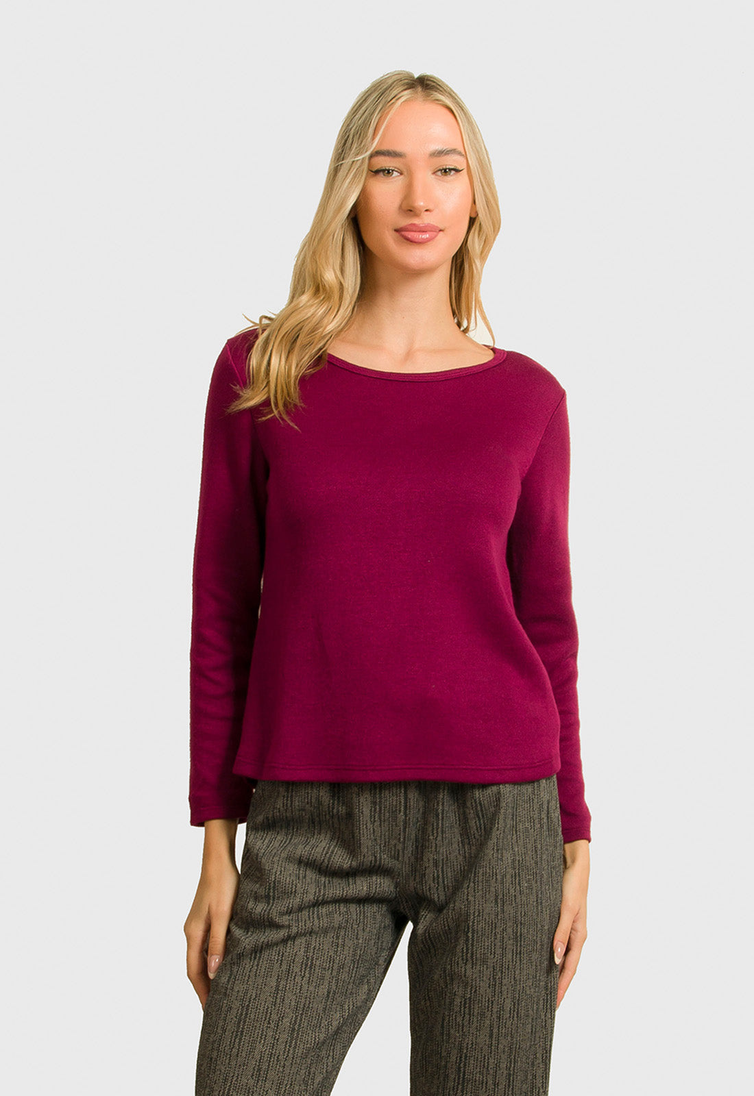 ΜΠΛΟΥΖΑ ΠΛΕΚΤΗ ΜΕ ΚΟΥΜΠΙΑ ΣΤΗ ΠΛΑΤΗ-ΜΠΟΡΝΤΟ