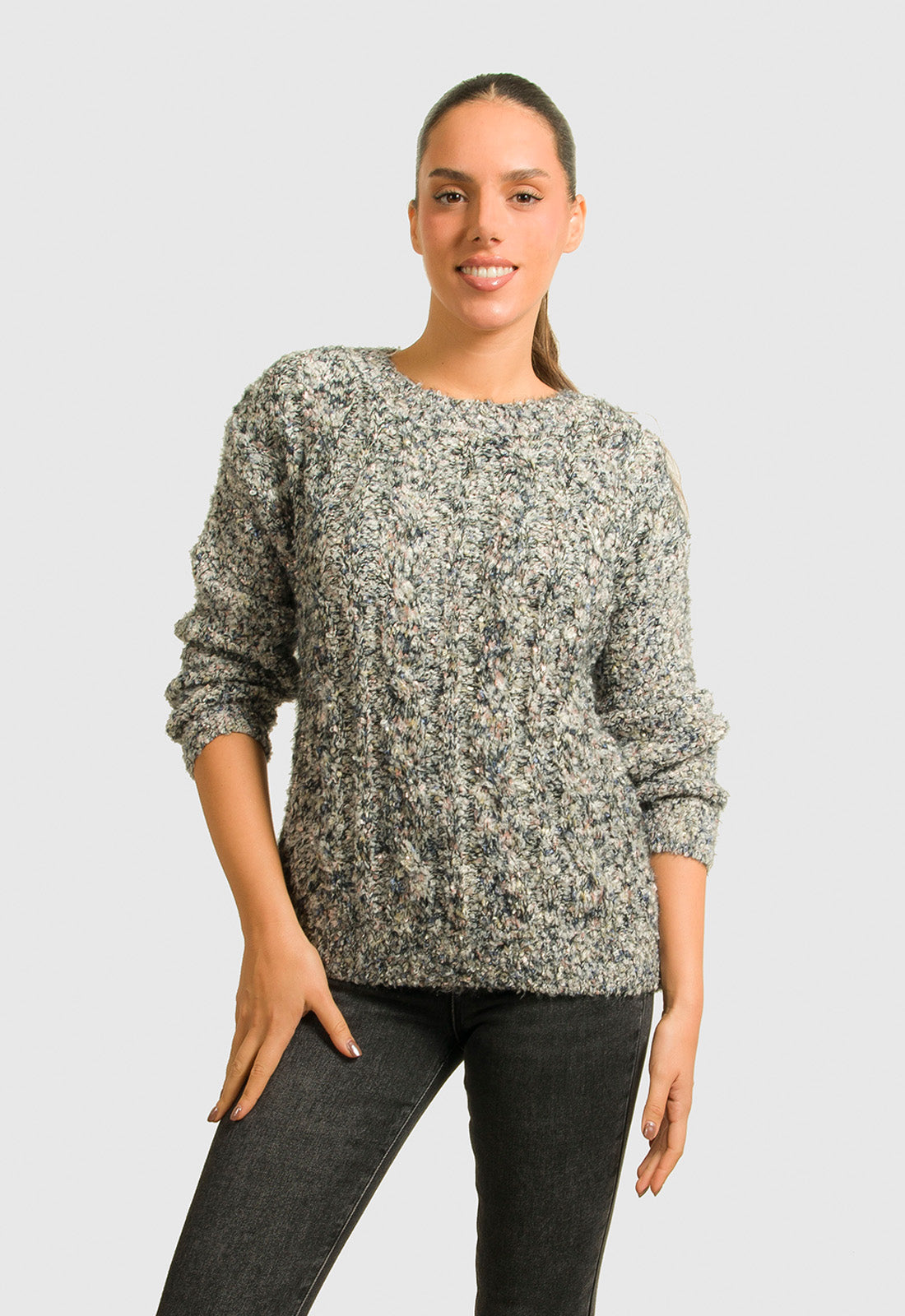 ΠΛΕΚΤΟ ΜΠΟΥΚΛΕ ΜΟΝΤΑΛ-ΜΑΥΡΟ