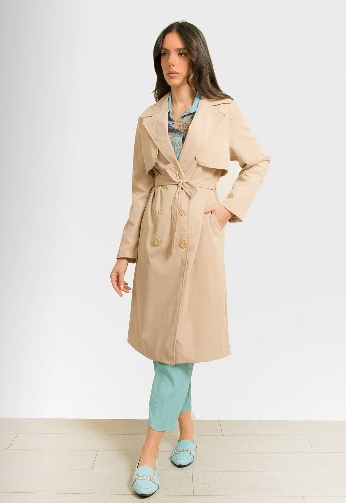 ΚΑΜΠΑΡΤΙΝΑ ΜΑΚΡΙΑ ΜΕ ΖΩΝΗ-ΜΠΕΖ