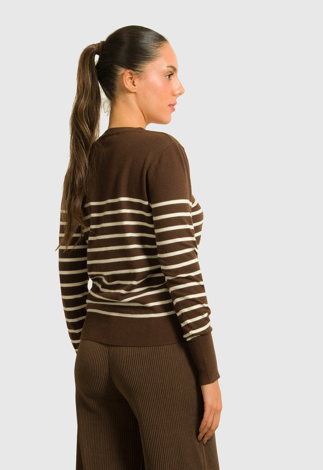 ΜΠΛΟΥΖΑ ΠΛΕΚΤΗ ΡΙΓΕ ΜΕ ΧΡΥΣΑ ΚΟΥΜΠΙΑ-ΚΑΦΕ