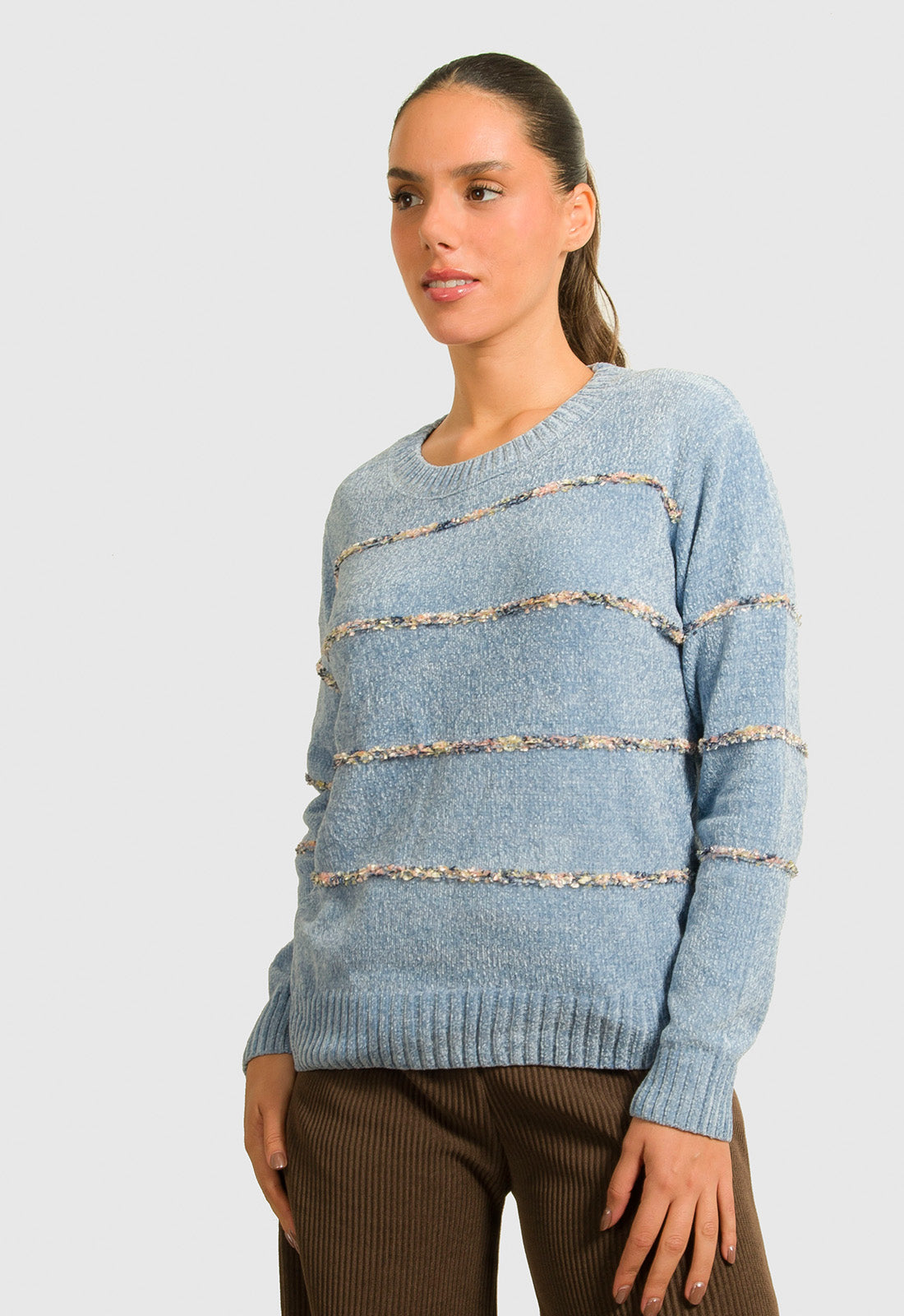 ΠΛΕΚΤΟ ΣΕΝΙΛ ΜΕ ΛΕΠΤΗ ΡΙΓΑ - ΣΙΕΛ