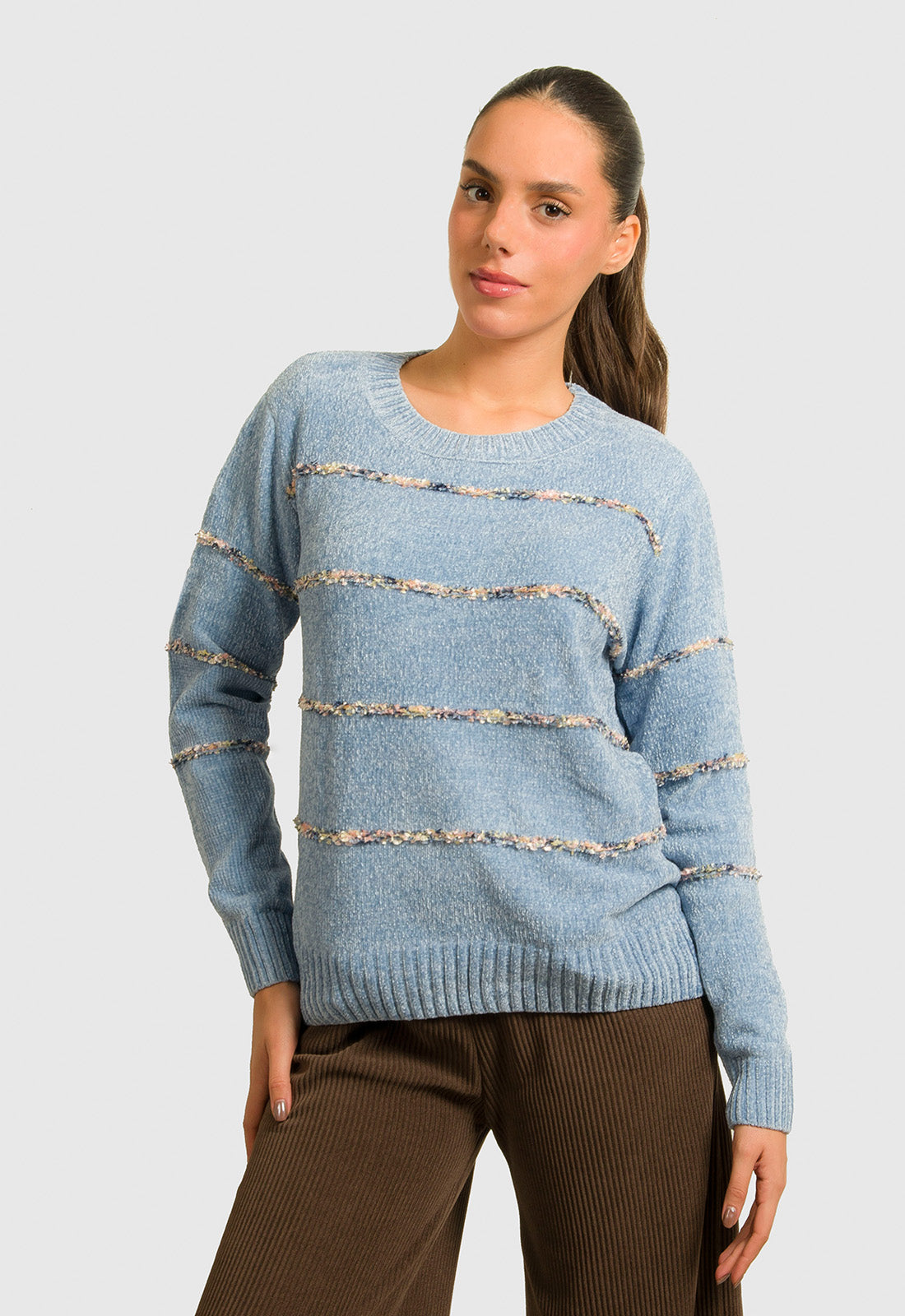 ΠΛΕΚΤΟ ΣΕΝΙΛ ΜΕ ΛΕΠΤΗ ΡΙΓΑ - ΣΙΕΛ