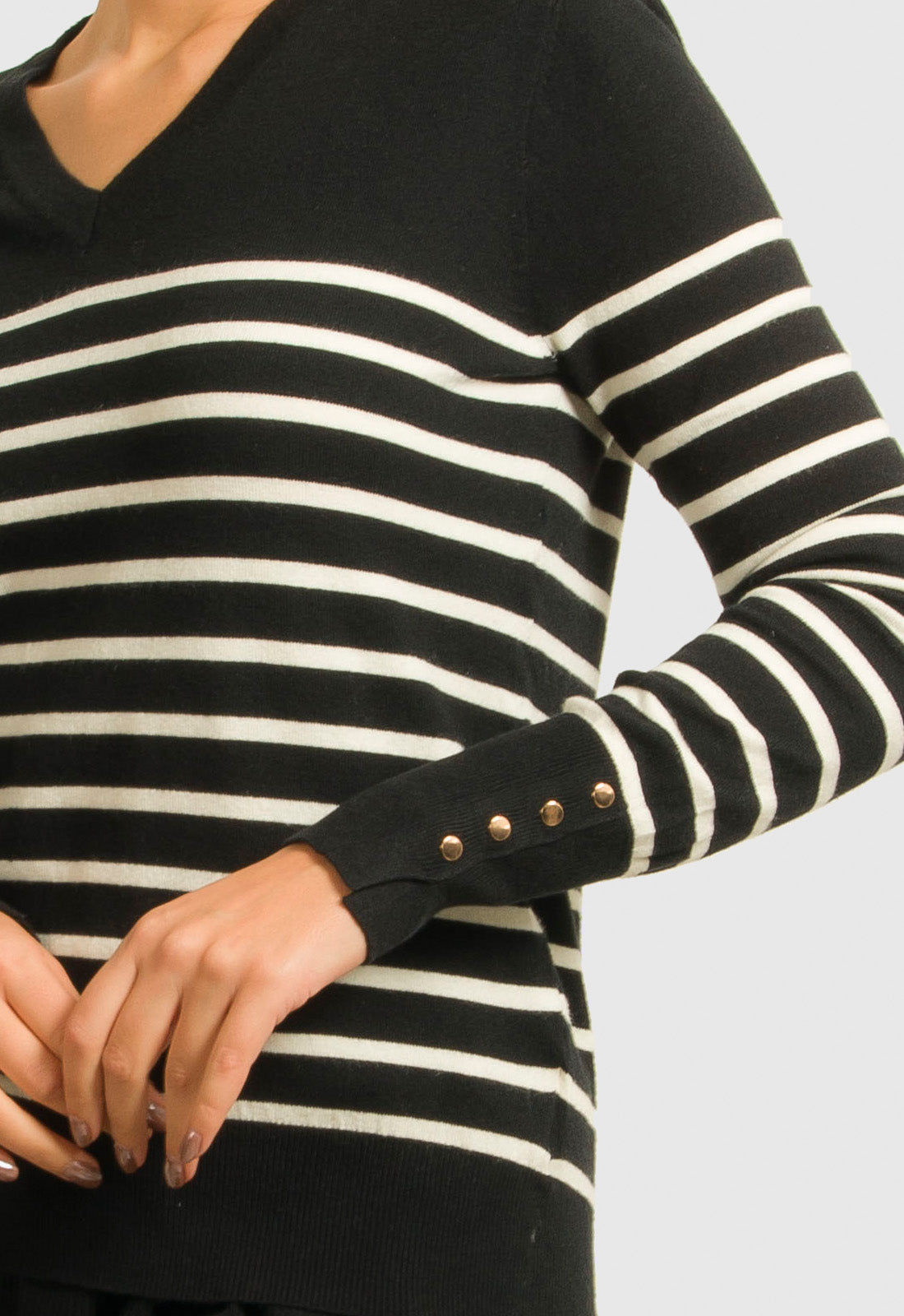 ΜΠΛΟΥΖΑ ΠΛΕΚΤΗ ΡΙΓΕ ΜΕ ΧΡΥΣΑ ΚΟΥΜΠΙΑ-ΜΑΥΡΟ