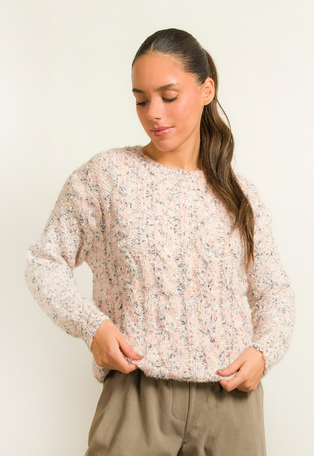 ΠΛΕΚΤΟ ΜΠΟΥΚΛΕ ΜΟΝΤΑΛ-ΕΚΡΟΥ