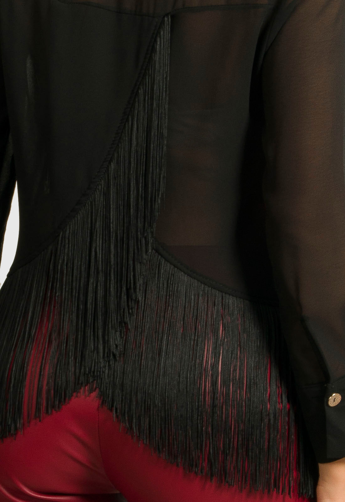 ΠΟΥΚΑΜΙΣΟ ΗΜΙΔΙΑΦΑΝΟ ΜΕ ΚΡΟΣΣΙΑ-ΜΑΥΡΟ