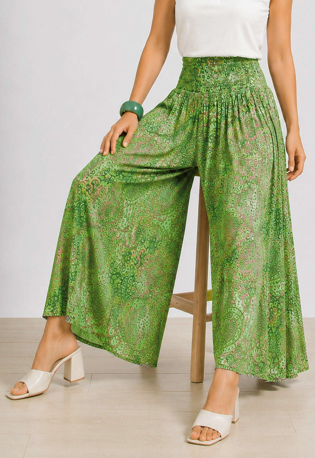 ΖΙΠ ΚΙΛΟΤ ΕΜΠΡΙΜΕ LOOK SKIRT - ΛΑΧΑΝΙ