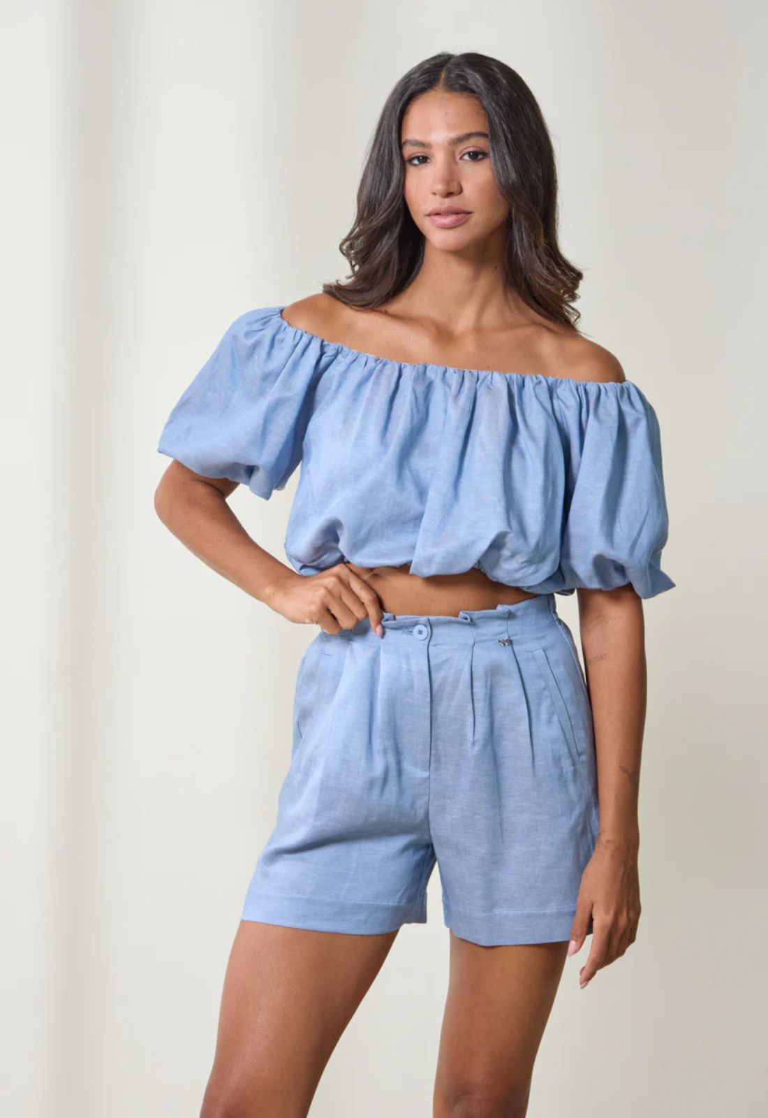ΜΠΟΥΣΤΟ off shoulder ΜΕ ΛΑΣΤΙΧΟ-ΣΙΕΛ