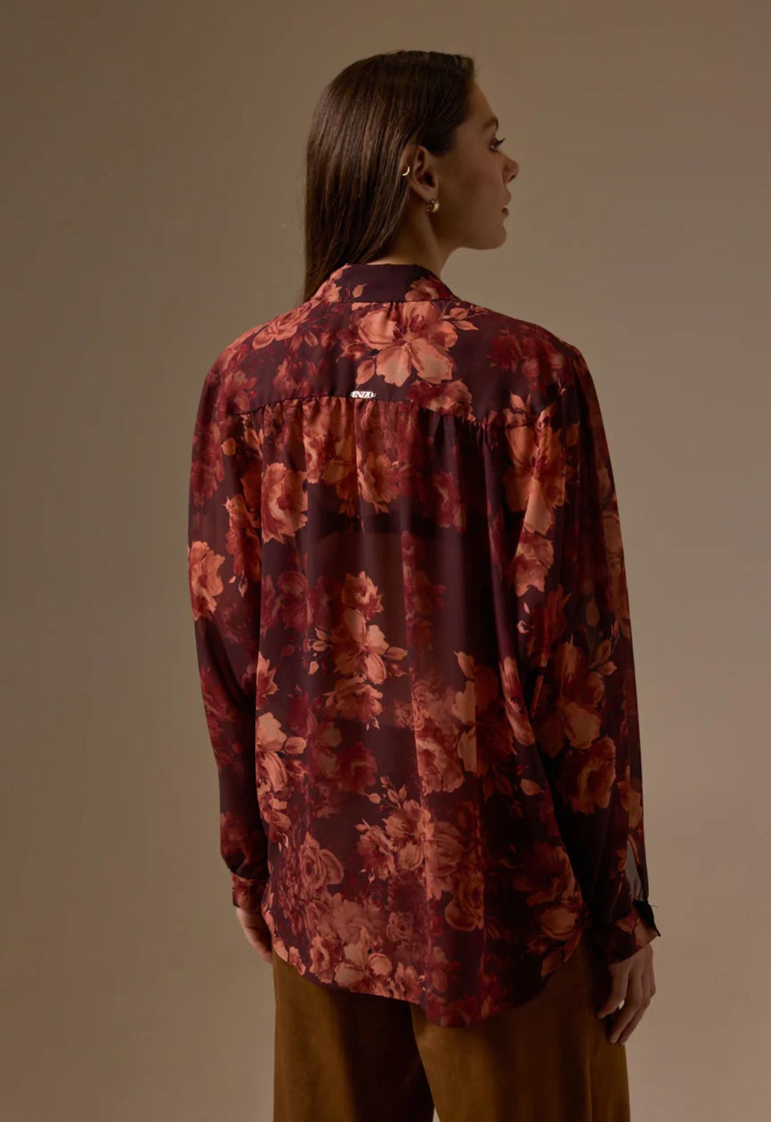 ΠΟΥΚΑΜΙΣΟ FLORAL ΑΣΥΜΜΕΤΡΟ-WINE