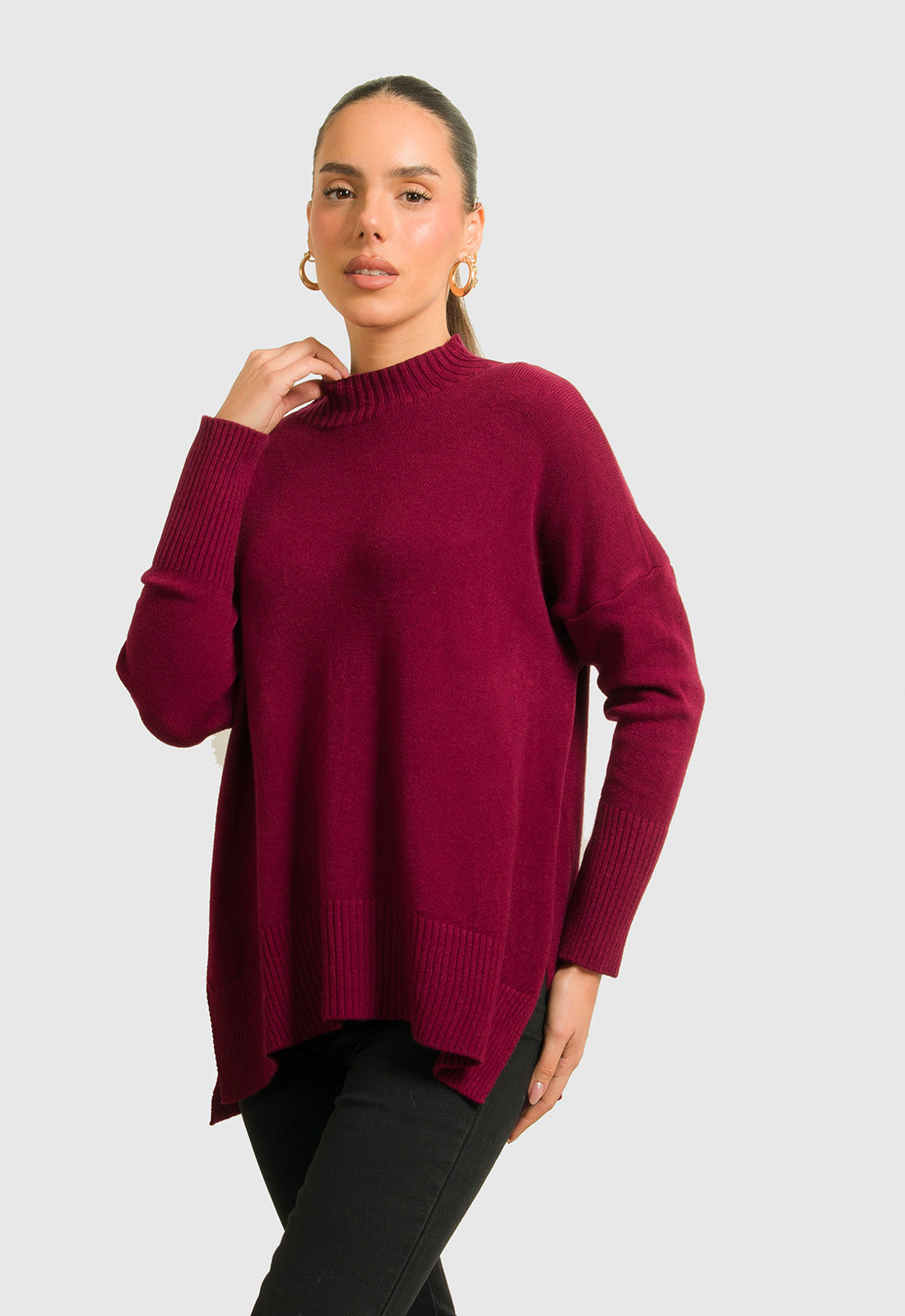 ΠΛΕΚΤΟ ΑΣΥΜΜΕΤΡΟ ΜΕ ΟΡΘΙΟ ΛΑΙΜΟ-ΜΠΟΡΝΤΟ