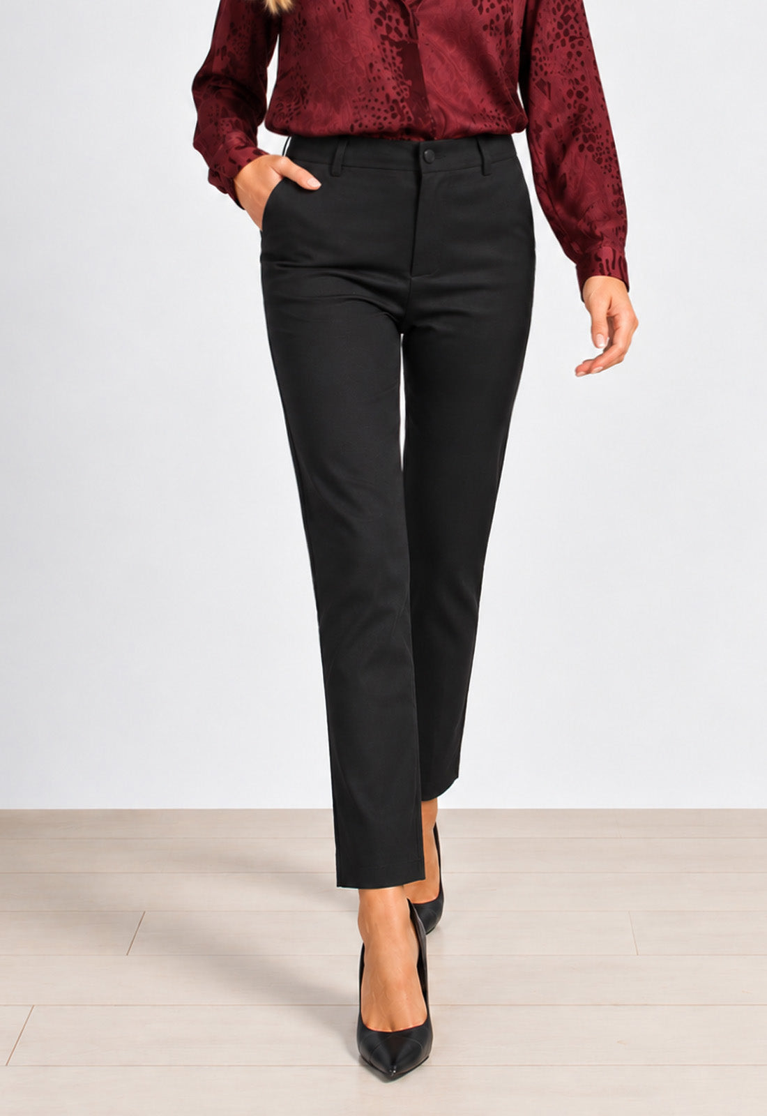ΠΑΝΤΕΛΟΝΙ OFFICE LOOK -ΜΑΥΡΟ