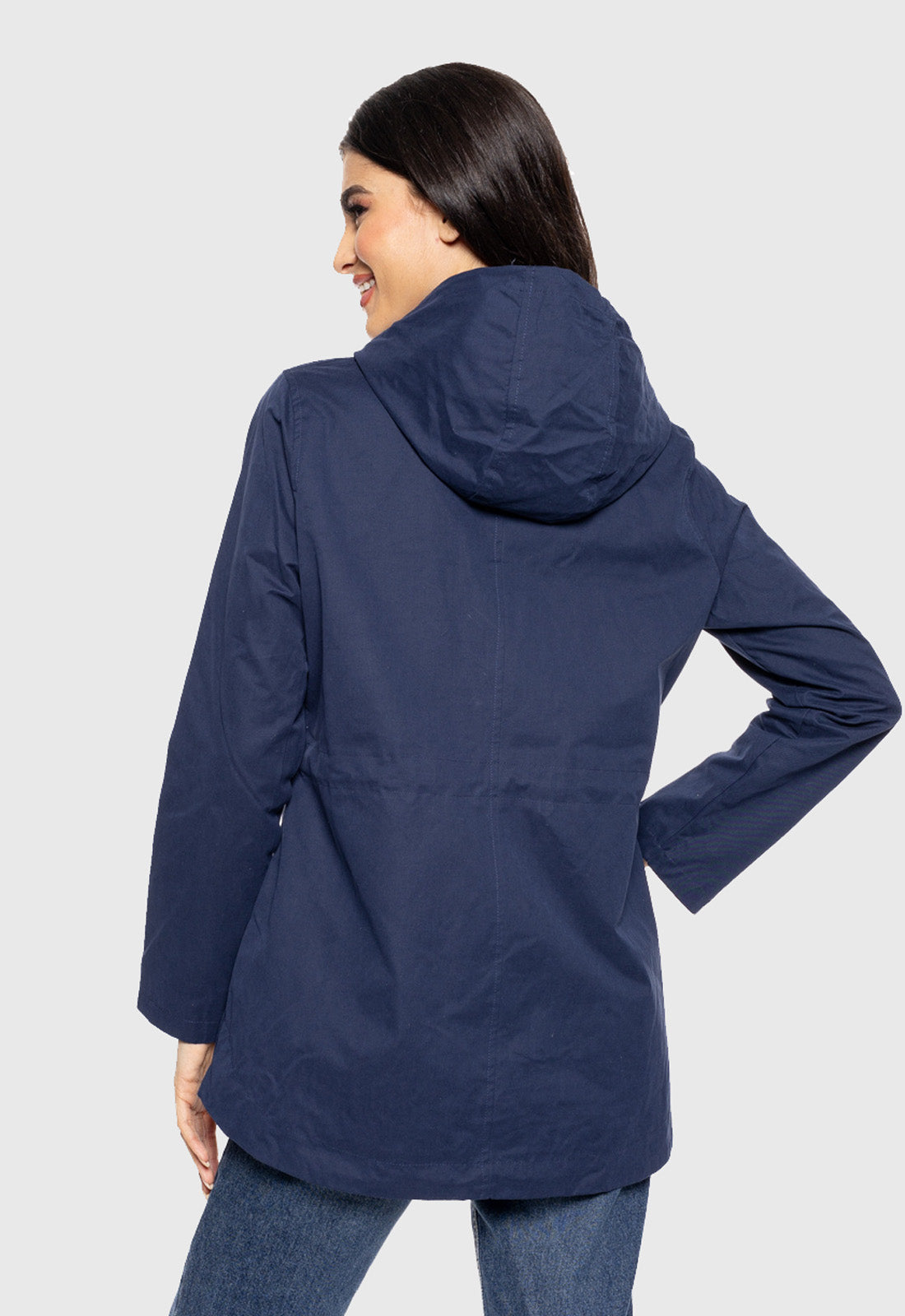 JACKET ΠΑΡΚΑΣ ΜΕ ΚΟΥΚΟΥΛΑ - ΜΠΛΕ