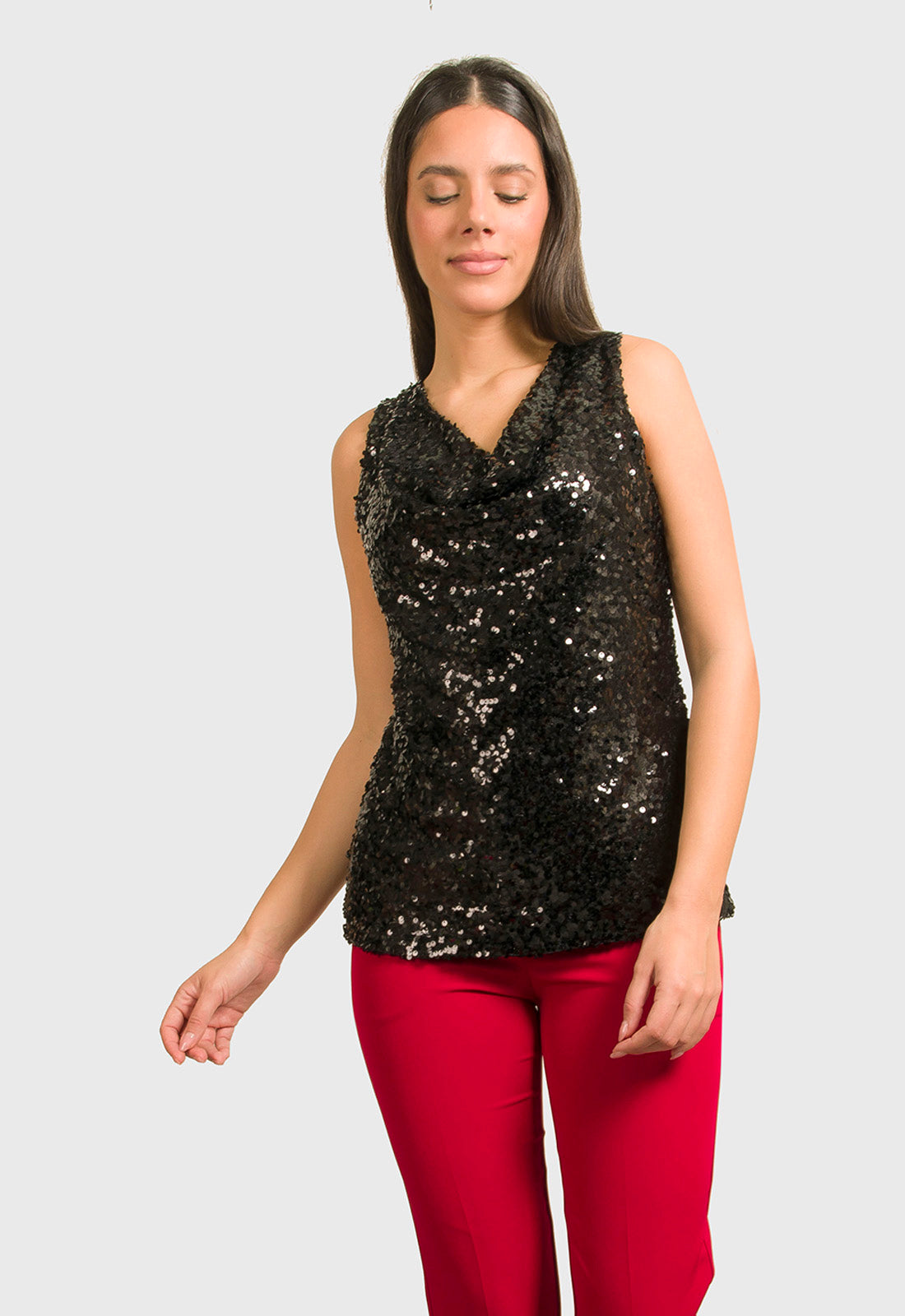 ΜΠΛΟΥΖΑ ΠΑΓΕΤΑ ΑΜΑΝΙΚΗ ΝΤΡΑΠΕ-ΜΑΥΡΟ