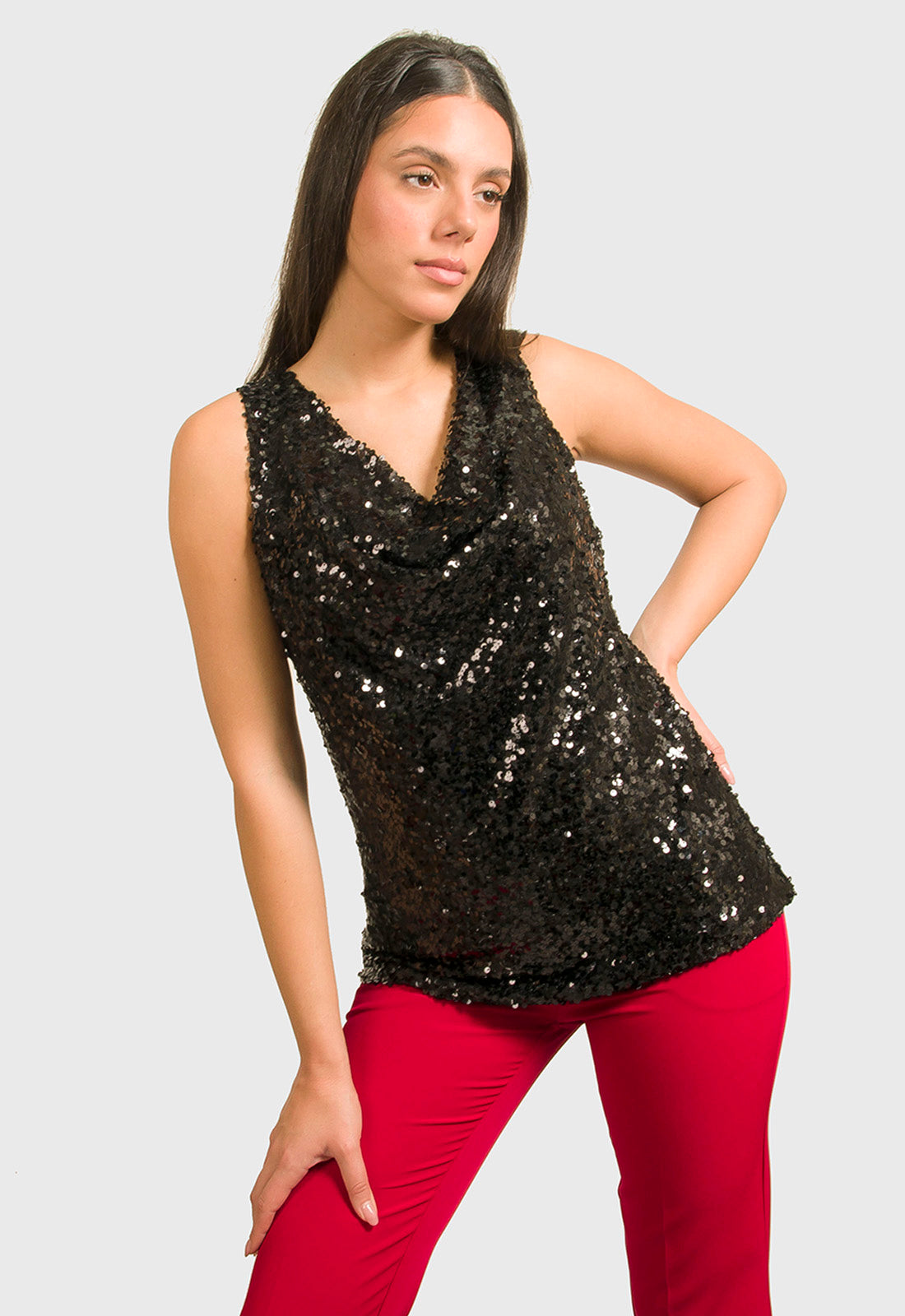 ΜΠΛΟΥΖΑ ΠΑΓΕΤΑ ΑΜΑΝΙΚΗ ΝΤΡΑΠΕ-ΜΑΥΡΟ