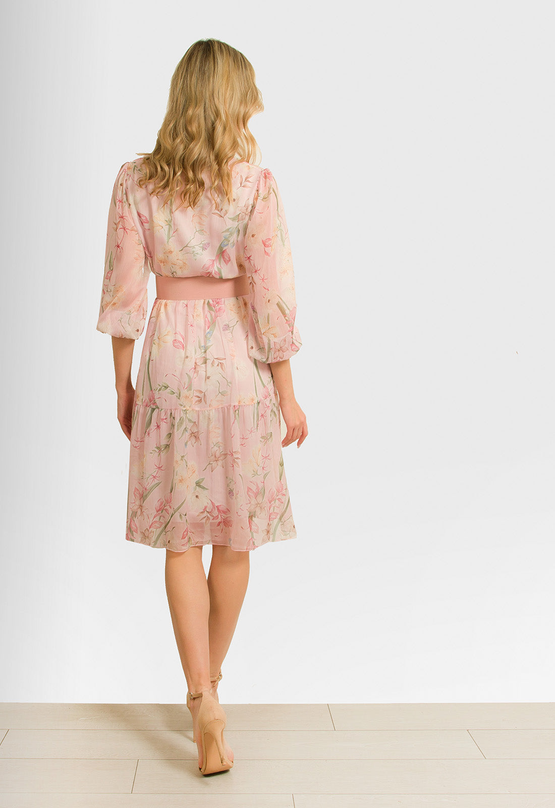 ΦΟΡΕΜΑ ΜΙΝΤΙ FLORAL ΖΟΡΖΕΤΑ