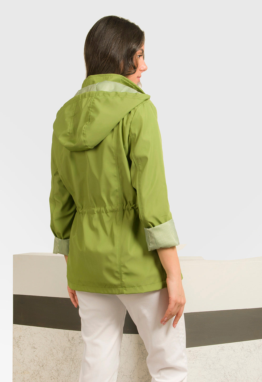 JACKET ΑΝΤΙΑΝΕΜΙΚΟ ΜΕ ΡΙΓΑ-LIME