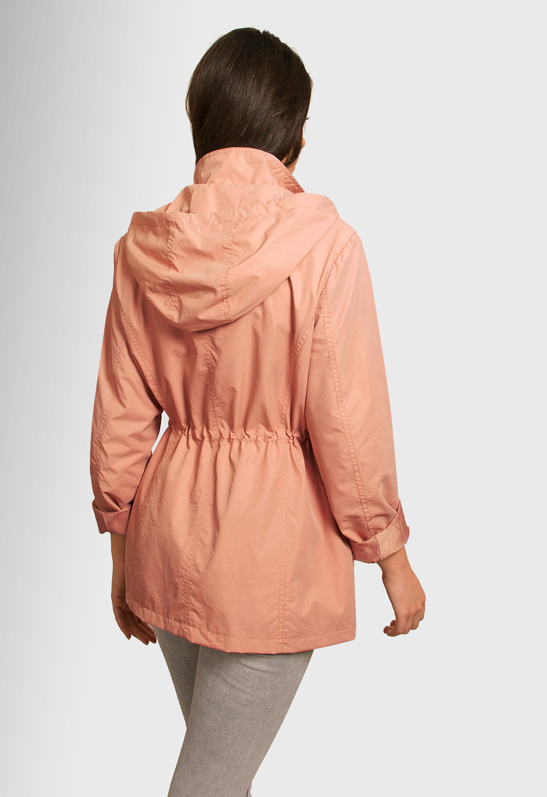 JACKET ΑΝΤΙΑΝΕΜΙΚΟ ΜΕ ΚΟΥΚΟΥΛΑ-ΡΟΖ